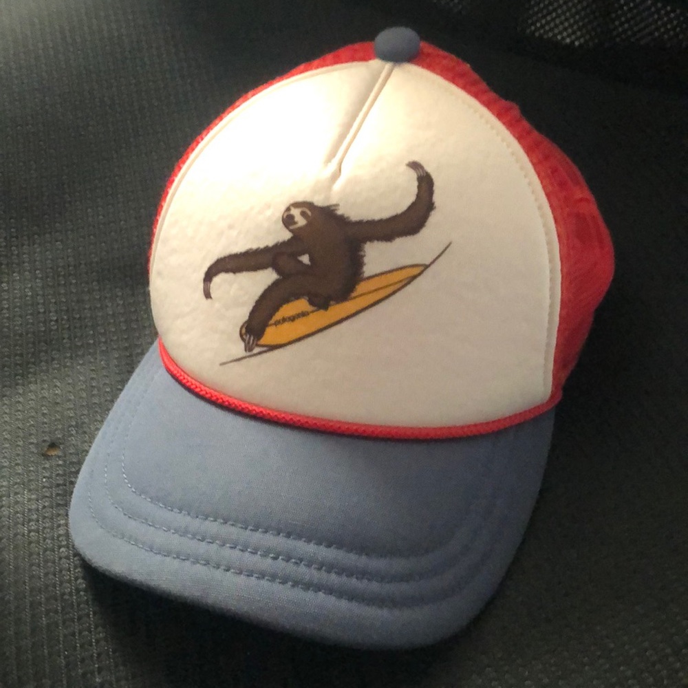 Patagonia “SLOTH SURFING” trucker hat